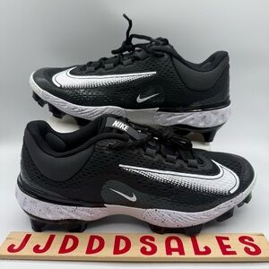 Nike Alpha Huarache Elite 4 Low MCS Baseball Cleats FD6221-003 Men’s Sizes